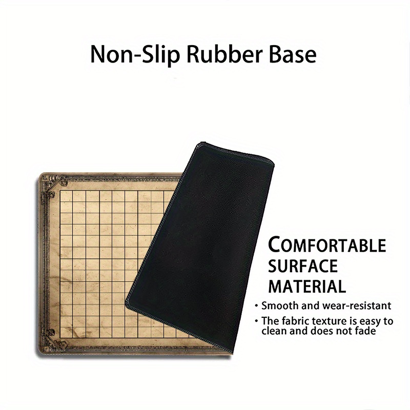 Play Mat Neoprene - Vintage Grid Tabletop Game Mat Magic