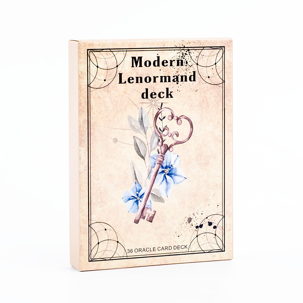 Board Game Research - Nowoczesna gra planszowa Lenormand Deck Wersja