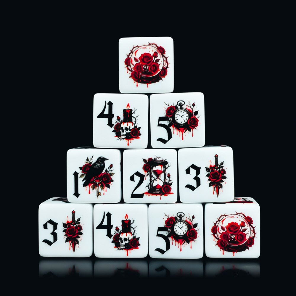 12 szt. Gotyckie Róże 16MM Dru – Board Game Dnd recenzja i cena