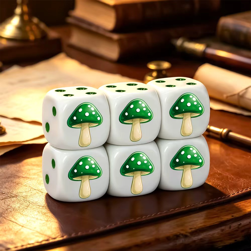6 szt. Uroczy Zestaw Zielonych – Board Game Dnd recenzja i cena