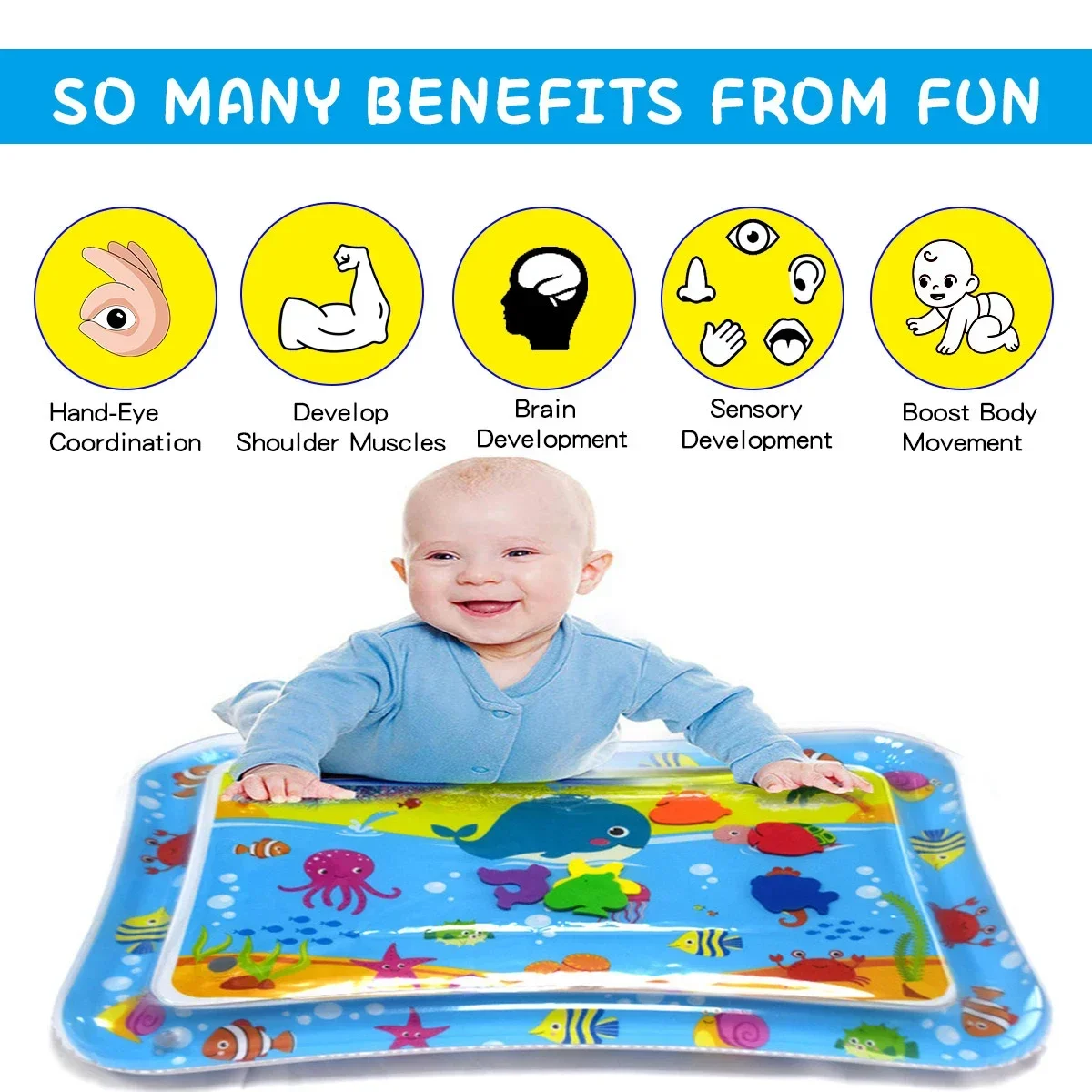 Letnia nadmuchiwana mata wodna – Play Mat Neoprene recenzja i cena