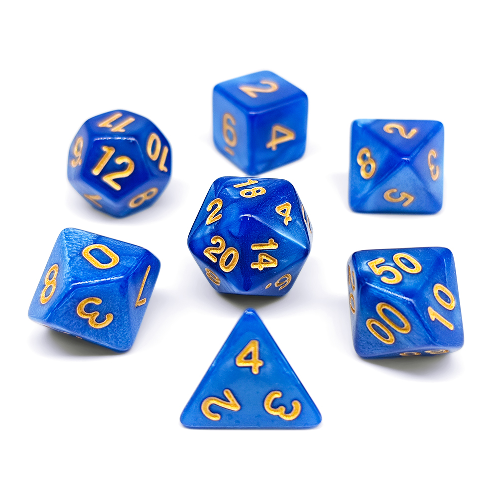 7-częściowy zestaw kości DND w – Board Game Dnd recenzja i cena