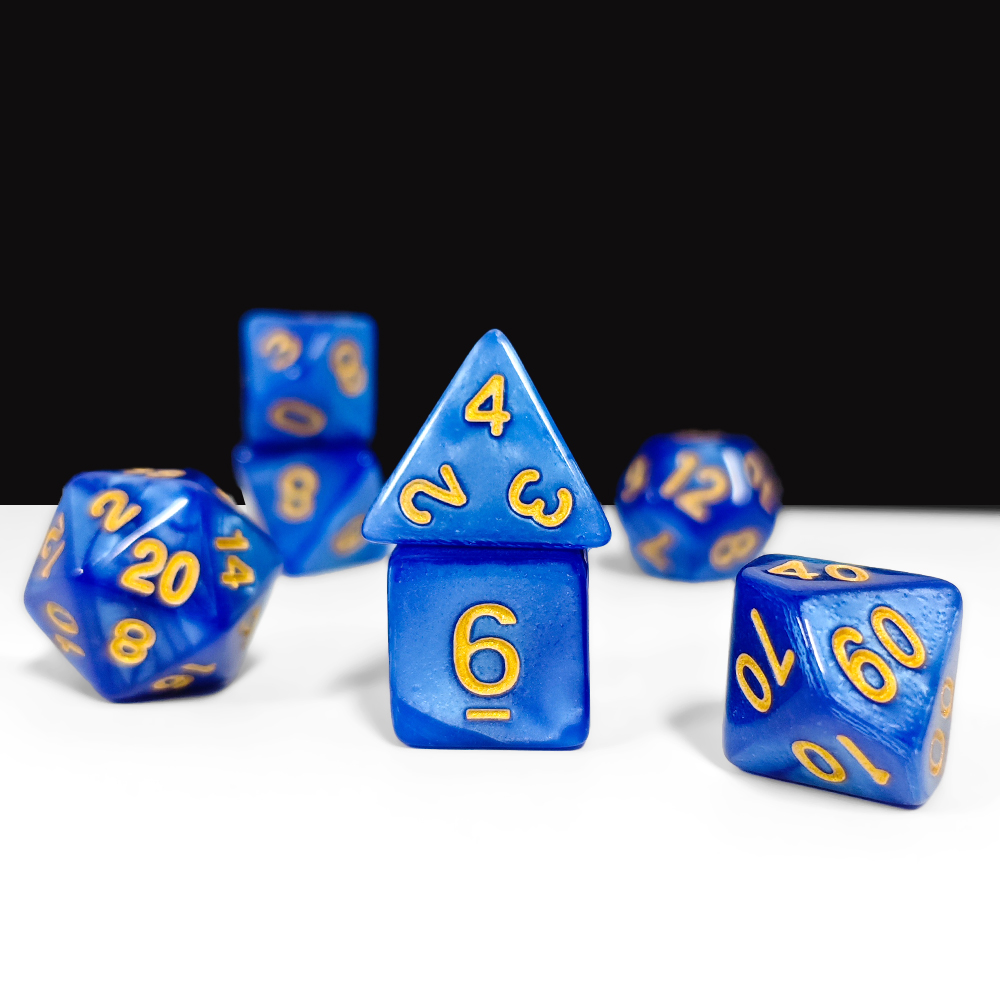 7-częściowy zestaw kości DND w – Board Game Dnd recenzja i cena