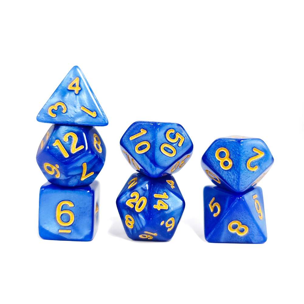 7-częściowy zestaw kości DND w – Board Game Dnd recenzja i cena