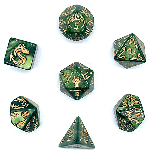 7-częściowy zestaw akrylowych  – Board Game Dnd recenzja i cena