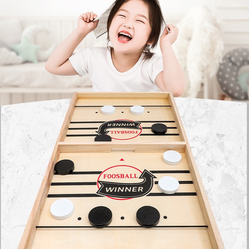 Drewniana gra planszowa 2w1: h – Board Game Family recenzja i cena