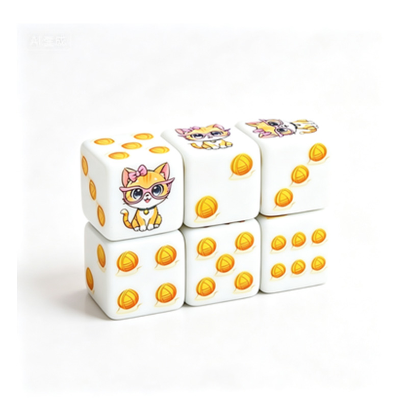 Zestaw 6 wielościanowych kości – Board Game Dnd recenzja i cena