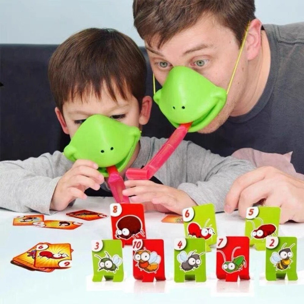 Maska Żaba Jaszczurka Wysuwają – Board Game Family recenzja i cena