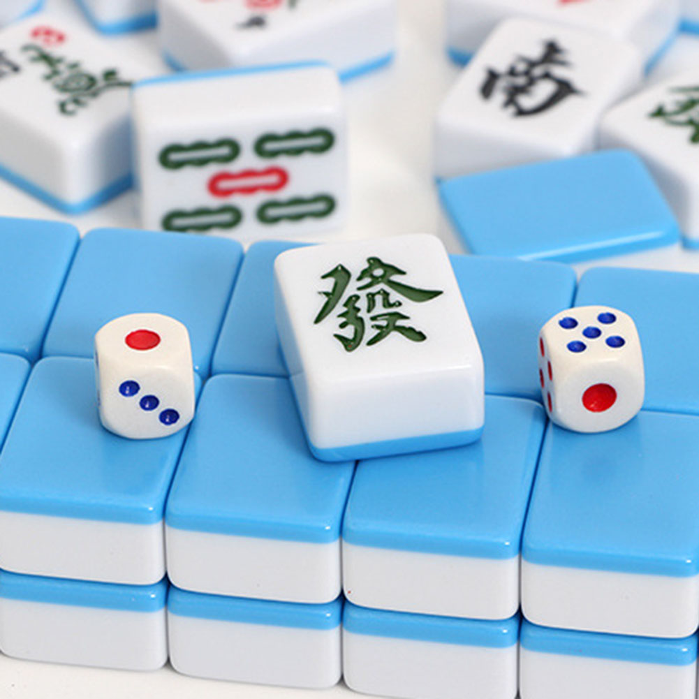 Przenośny Mini Zestaw Mahjong  – Board Game Family recenzja i cena