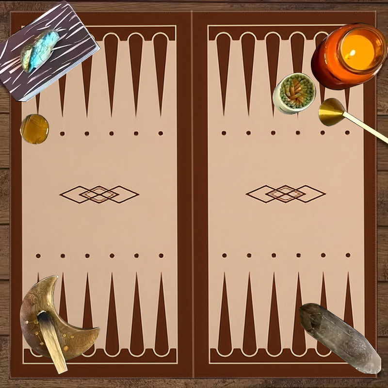 1 szt. Brązowa Mata do Backgam – Board Game Hotel recenzja i cena