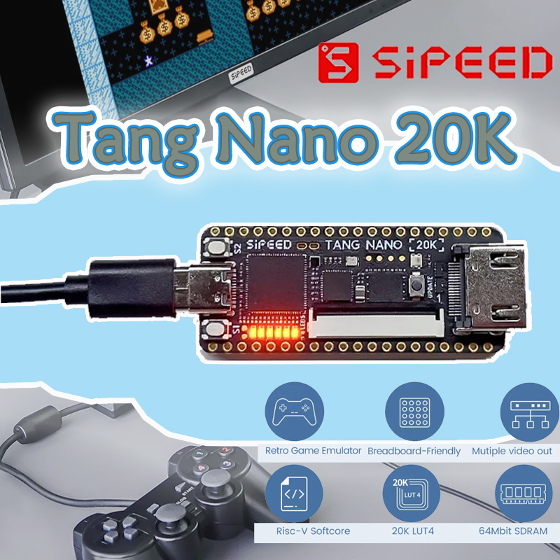 Nowa płytka FPGA Sipeed Tang N – Board Game Film recenzja i cena