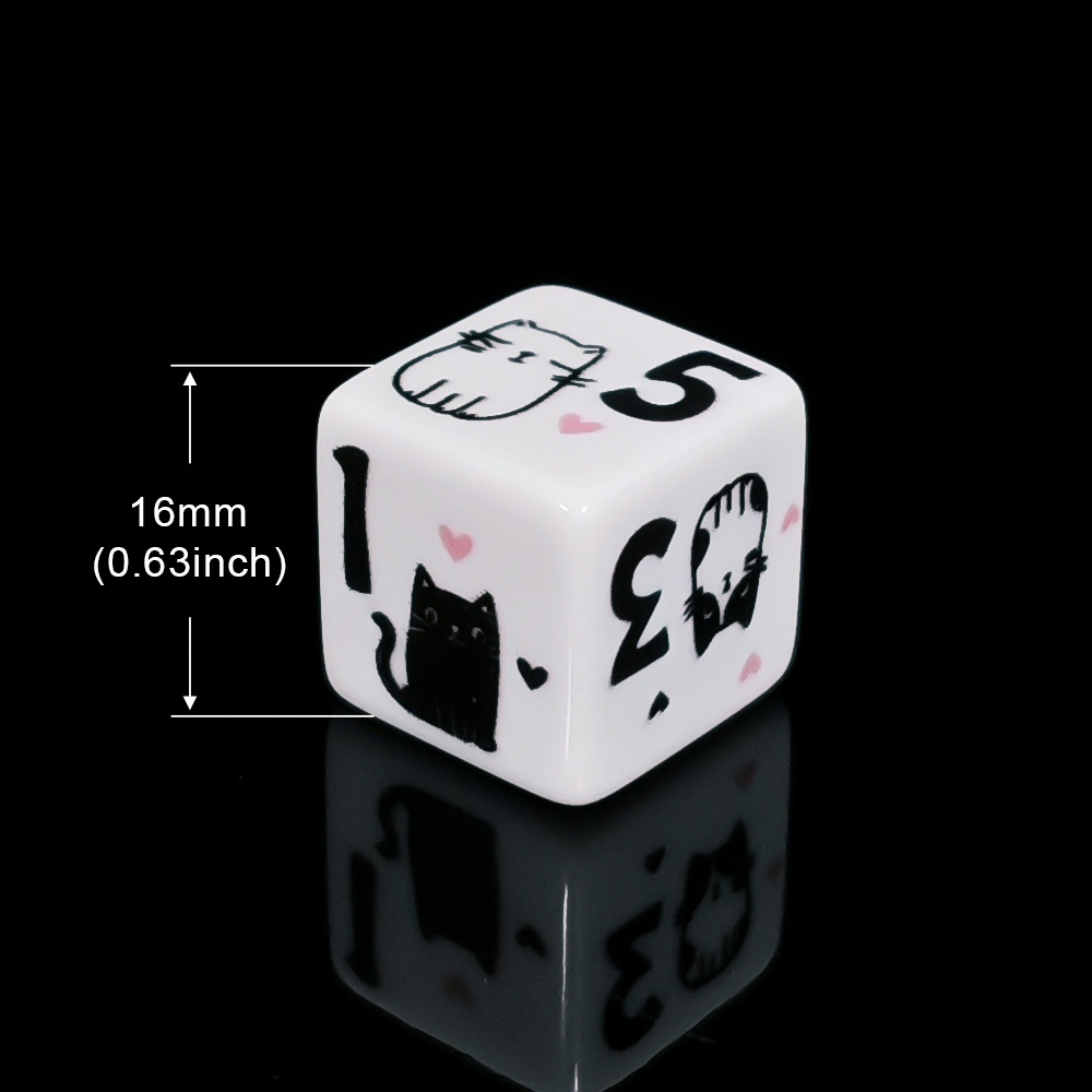 12 sztuk/zestaw 16mm Urocze Ko – Board Game Dnd recenzja i cena