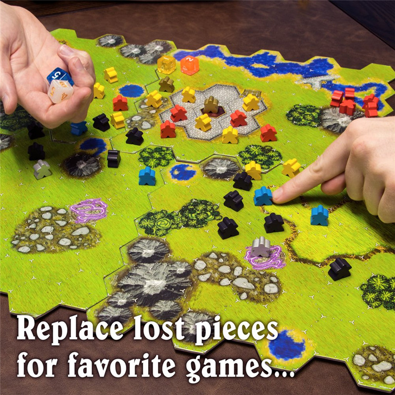 14 sztuk drewniane humanoidaln – Board Game Catan recenzja i cena