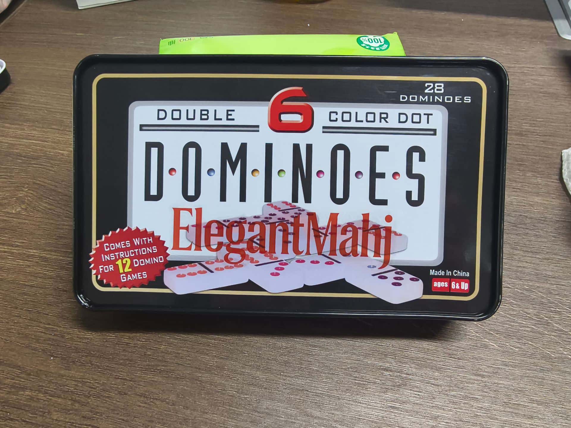 Elegancki zestaw domino Double – Board Game Family recenzja i cena