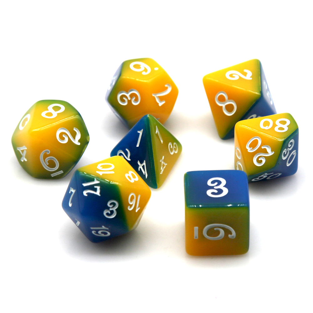 Niebiesko-żółty dwukolorowy ze – Board Game Dnd recenzja i cena