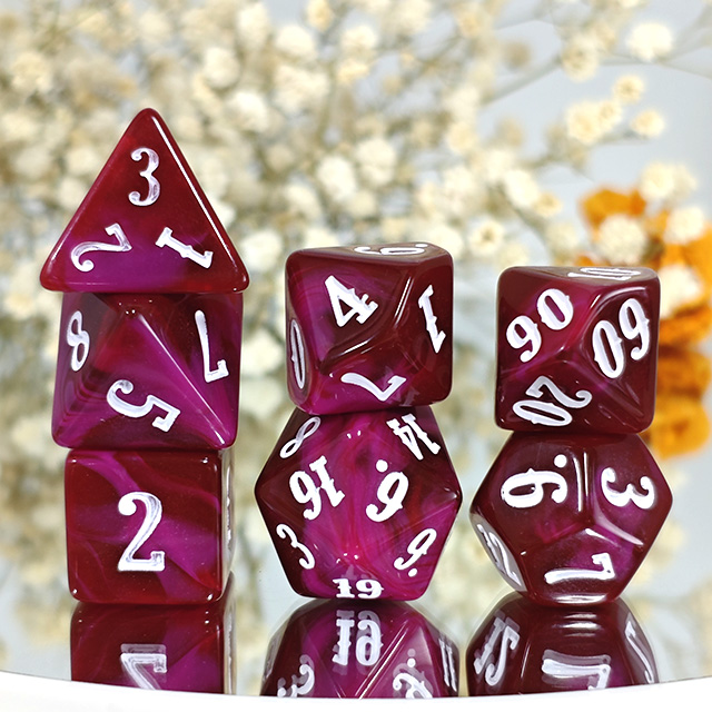 Zestaw Kostek z Akrylu w Różny – Board Game Dnd recenzja i cena