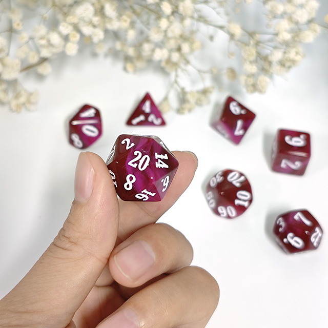 Zestaw Kostek z Akrylu w Różny – Board Game Dnd recenzja i cena